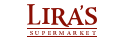 A theme logo of Lira's Supermarket